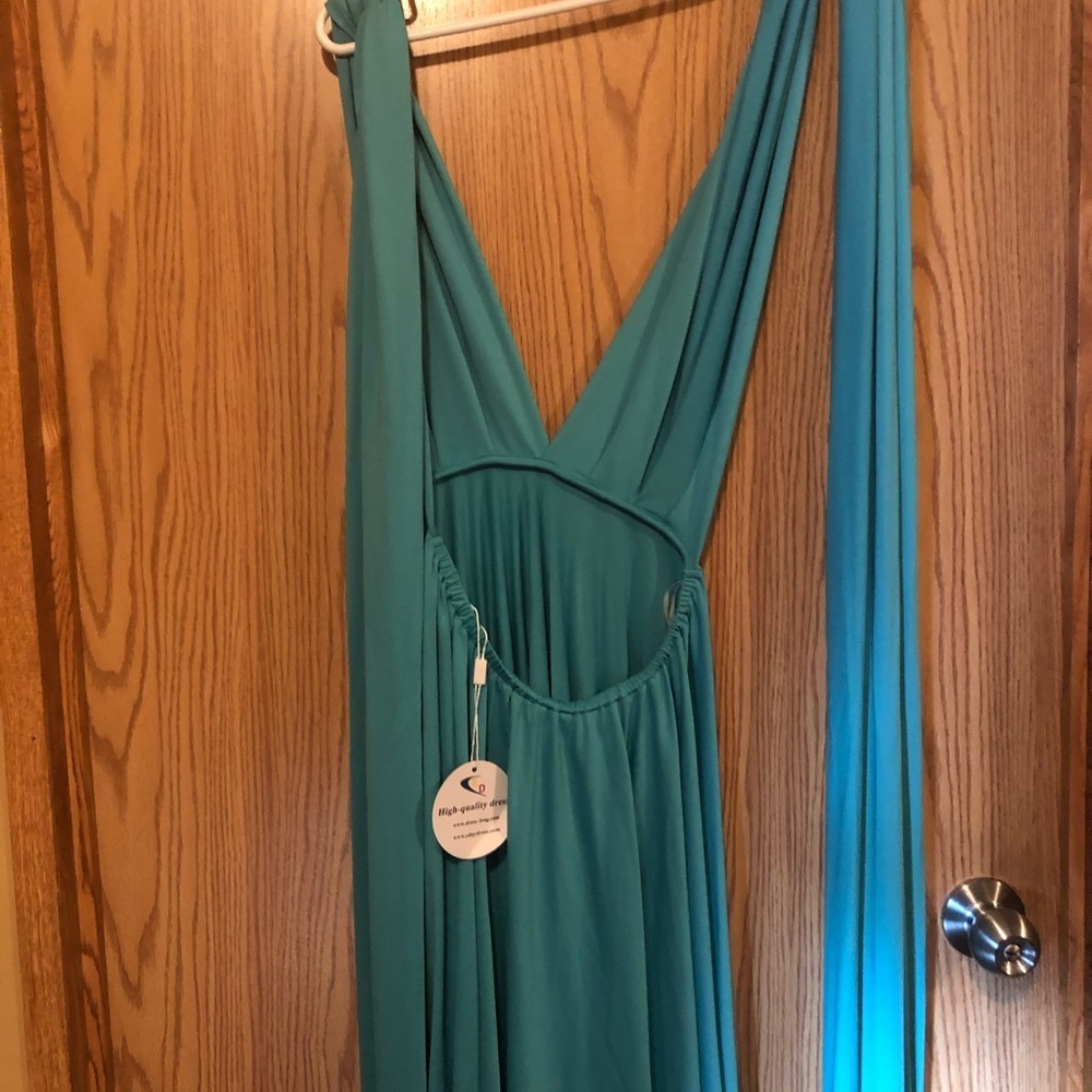 EDay Dress One Size Turquoise - Picture 4 of 9